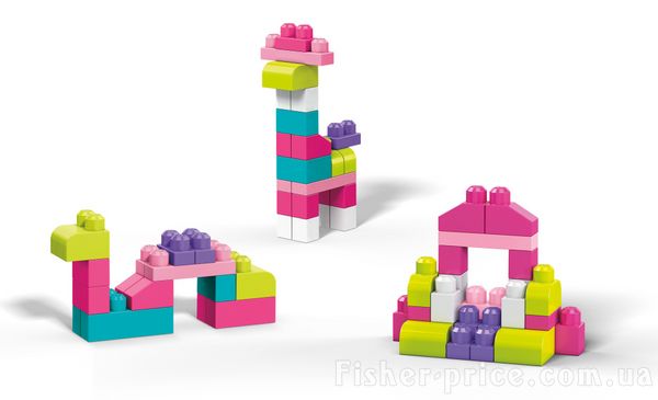 Конструктор Mega Bloks для дівчинки від 1 року 80 деталей